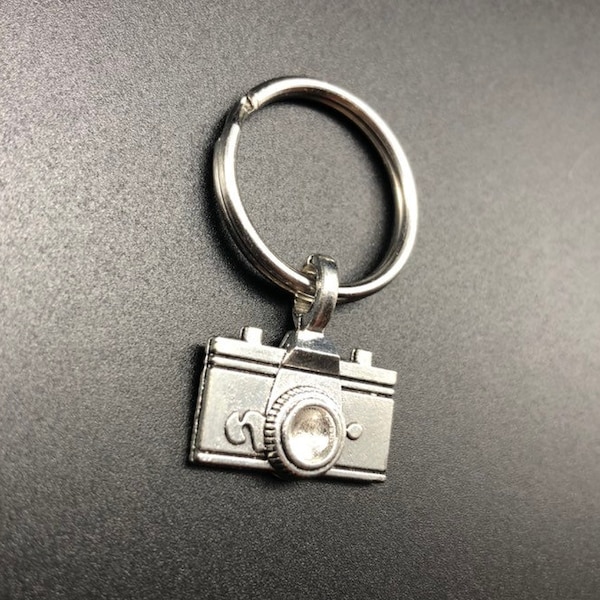 Vintage Camera Keychain, Photographer