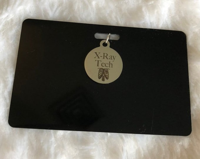 Xray Marker Holder With Xray Tech Charm Etsy