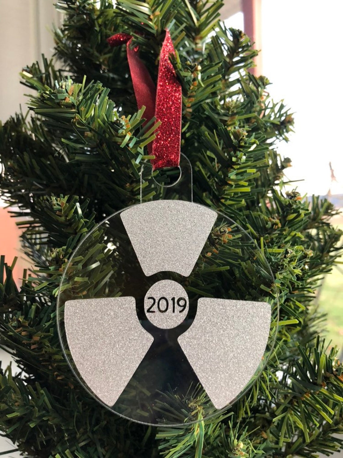 Radiology Christmas Ornament Radiation Symbol Ornament Etsy