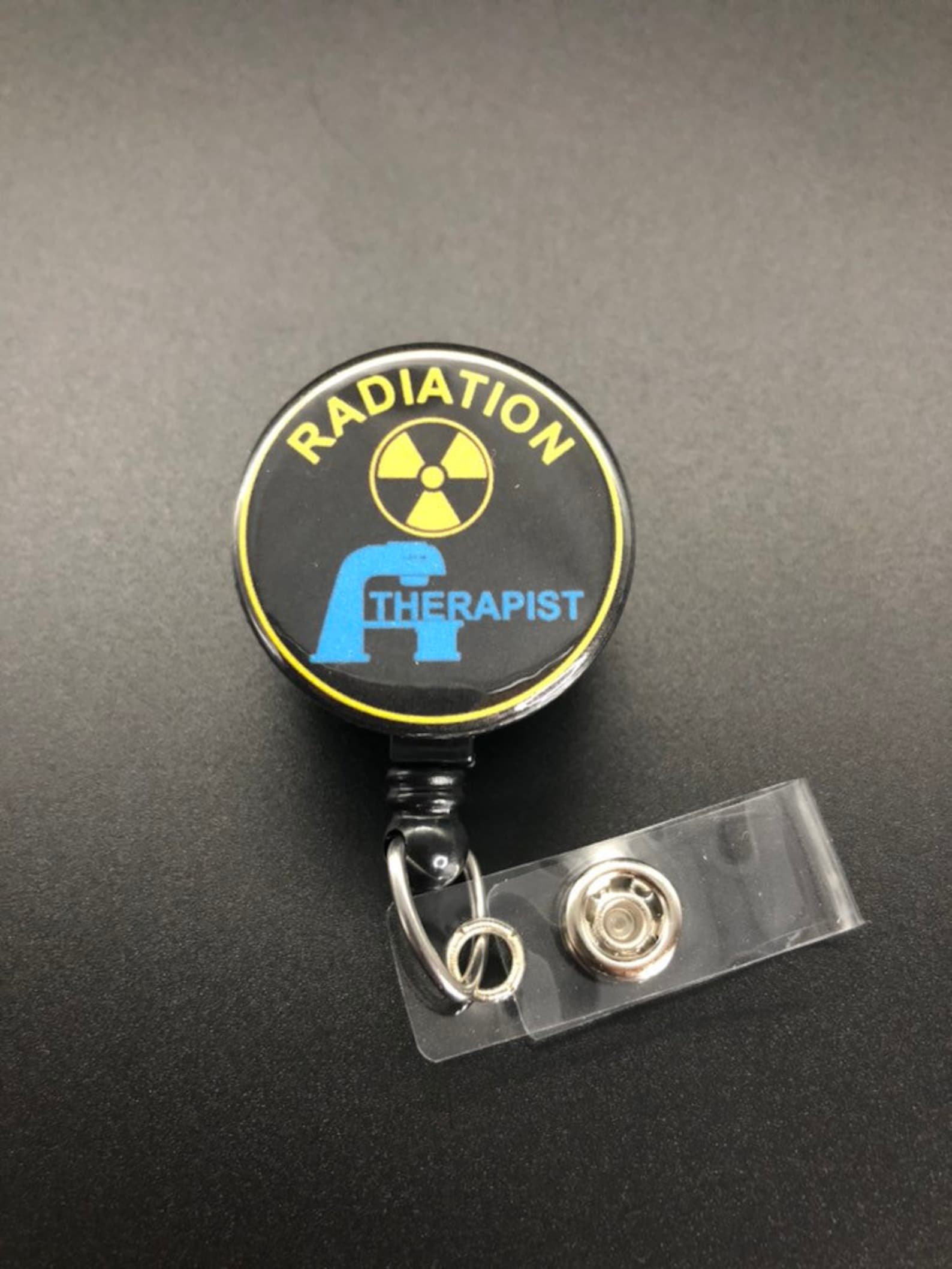 Radiation Therapist Retractable Badge Holder ID Badge - Etsy Sweden