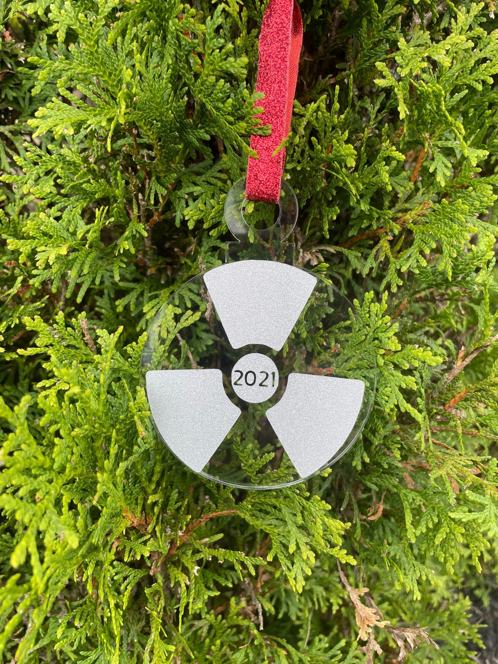 2022 Radiology Christmas Ornament Radiation Symbol Ornament Etsy