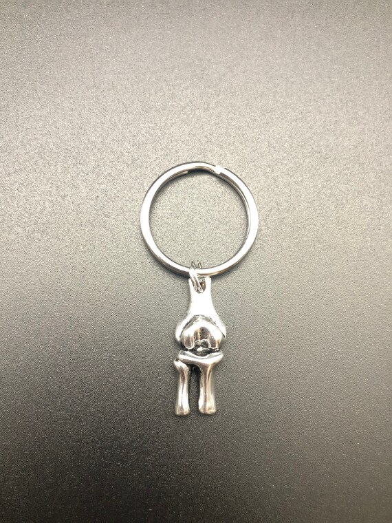 膝関節キーチェーン、整形外科ギフト、骨、膝蓋骨 - Etsy 日本