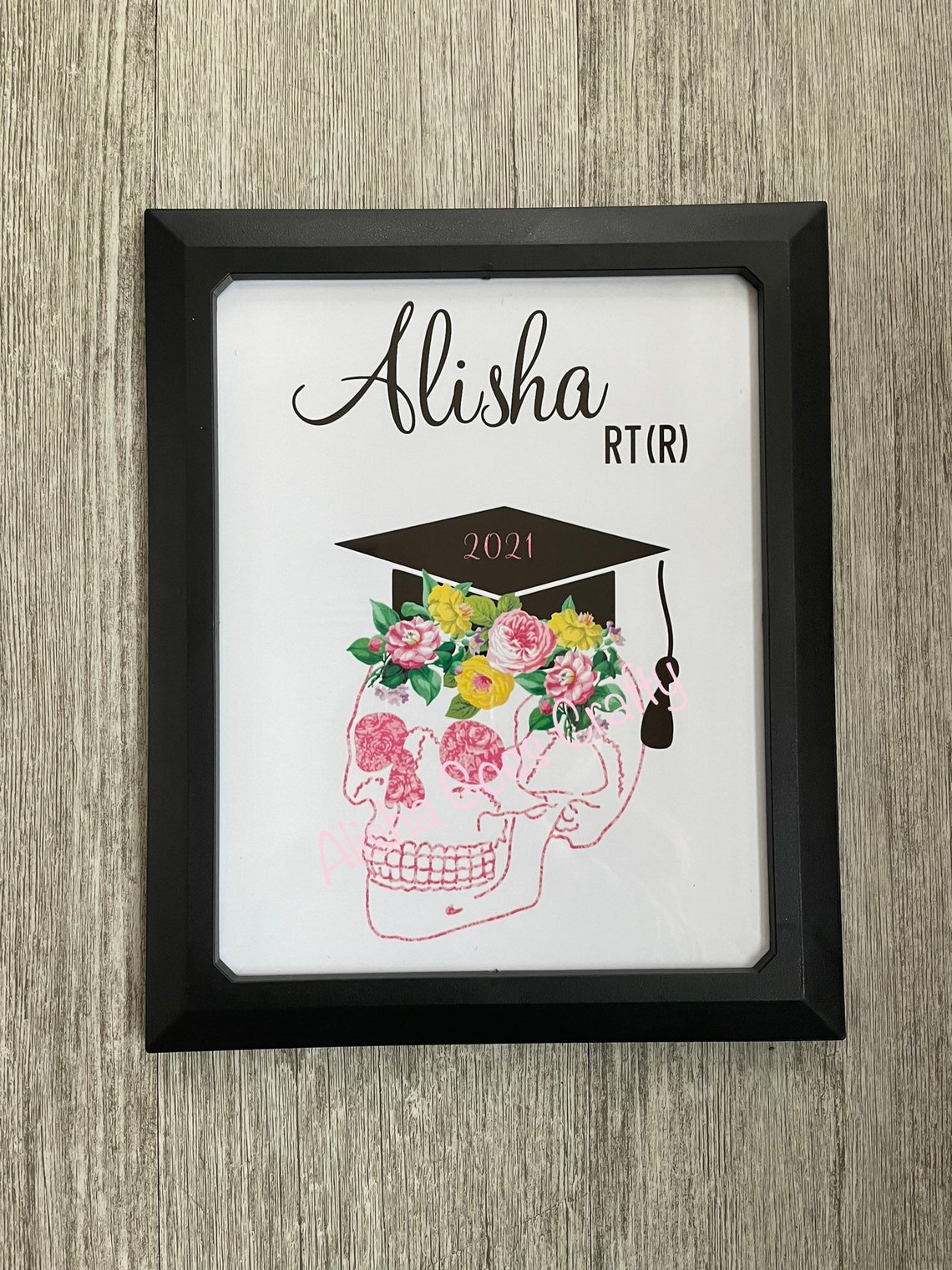 Radiography Graduation Gift Personalized Picture Frame Etsy