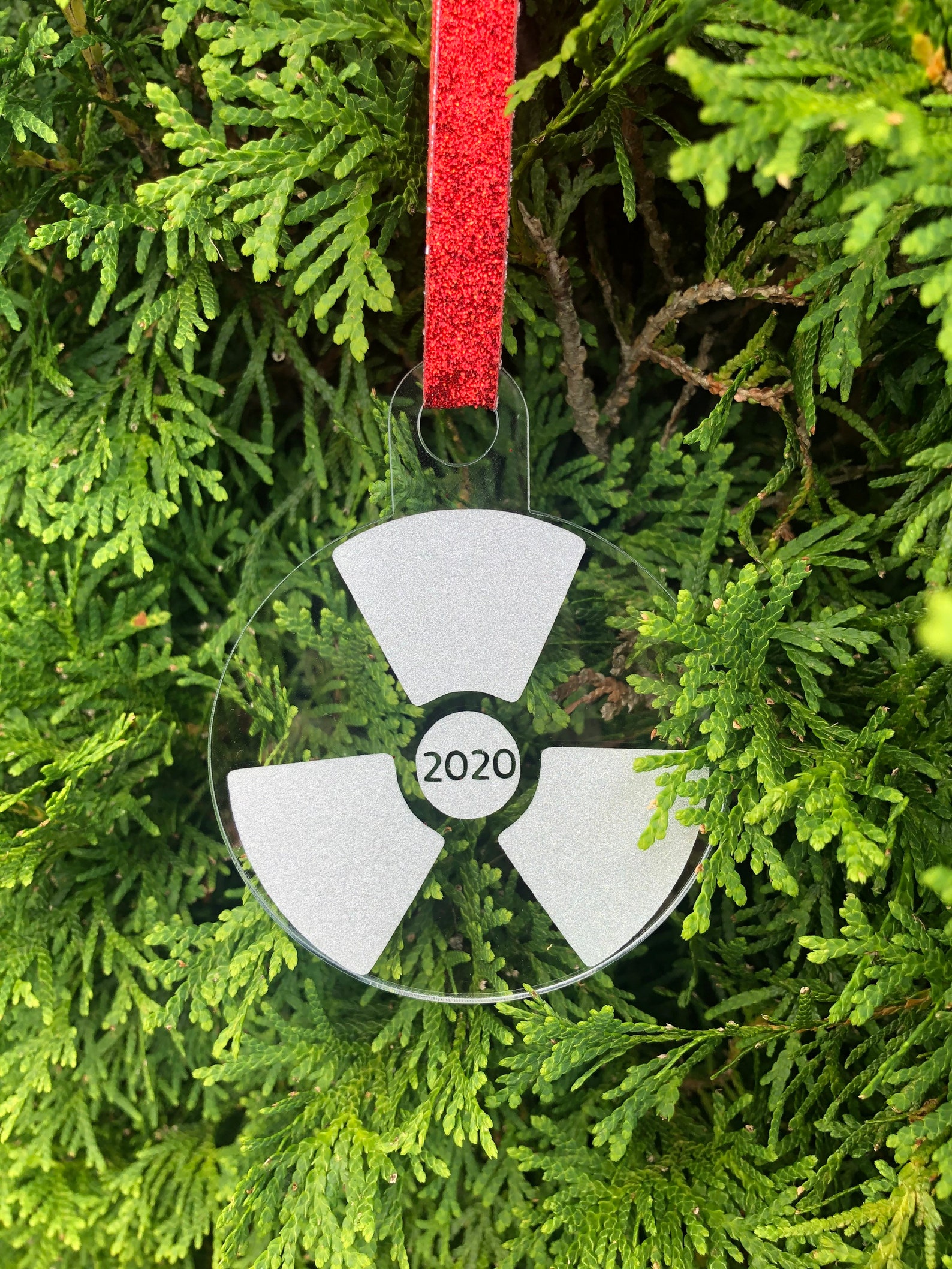 Radiology Christmas Ornament Radiation Symbol Ornament Etsy