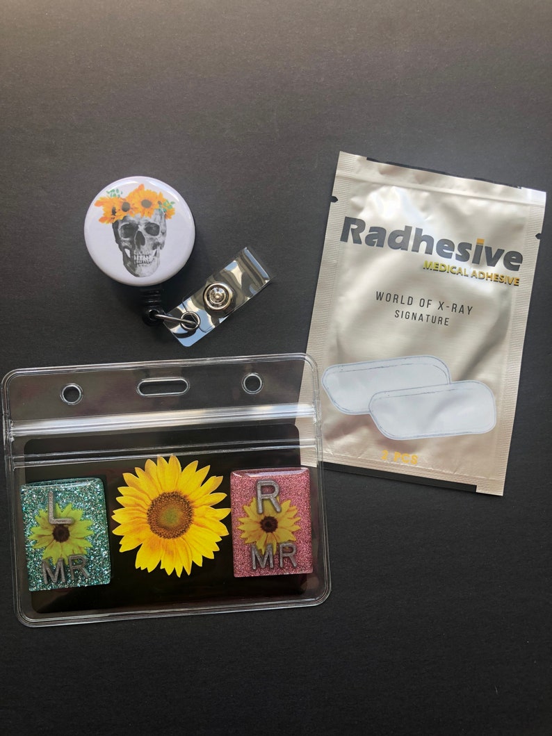 Sunflower Xray Bundle Xray Markers Badge Reel Marker Etsy