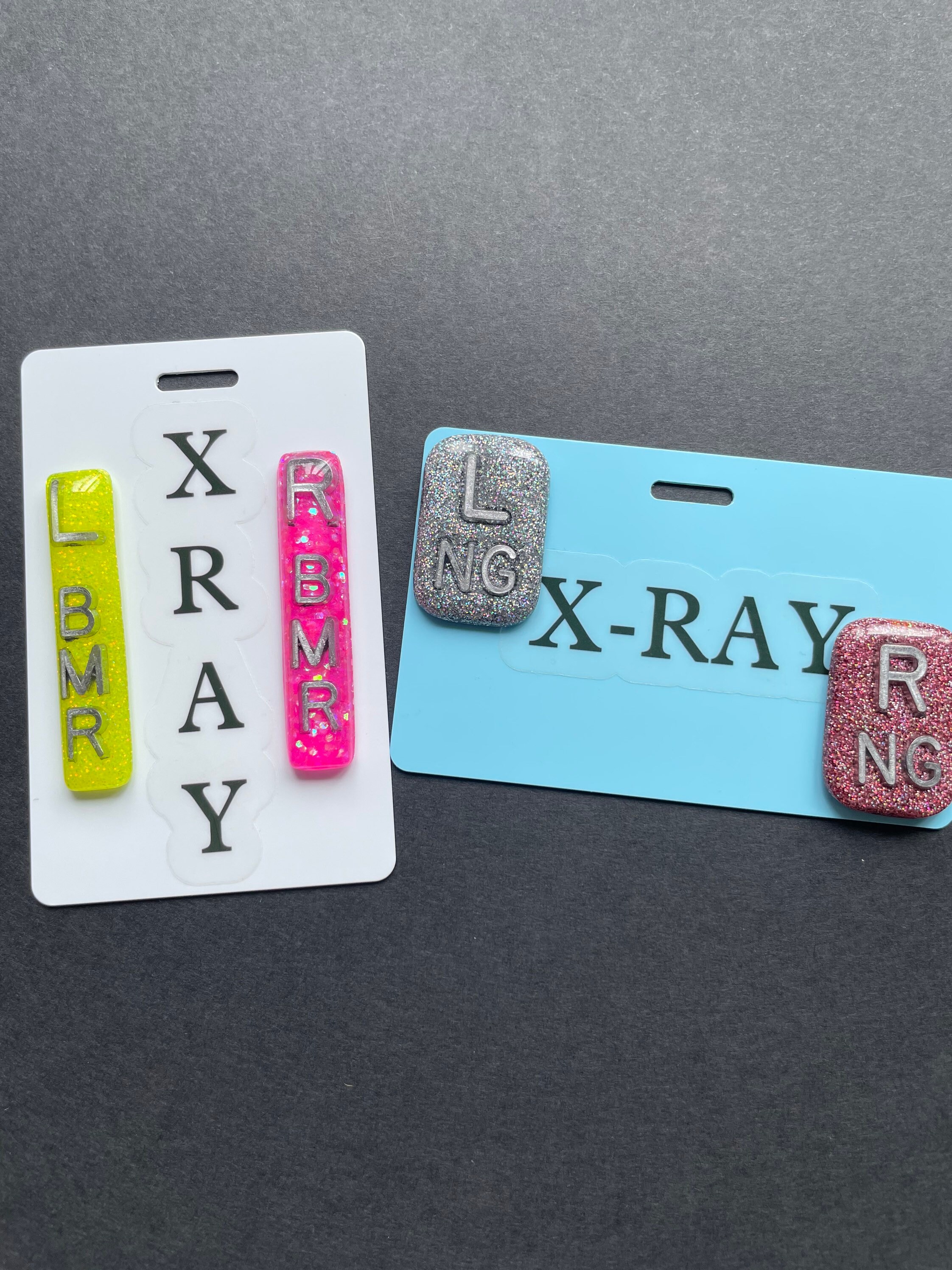 XRAY Marker Holder PVC ID Badge Xray Portrait Landscape Etsy UK