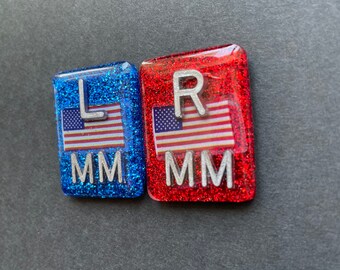 アメリカ国旗X線マーカー、長方形、赤、白、青、愛国心、星条旗 - Etsy