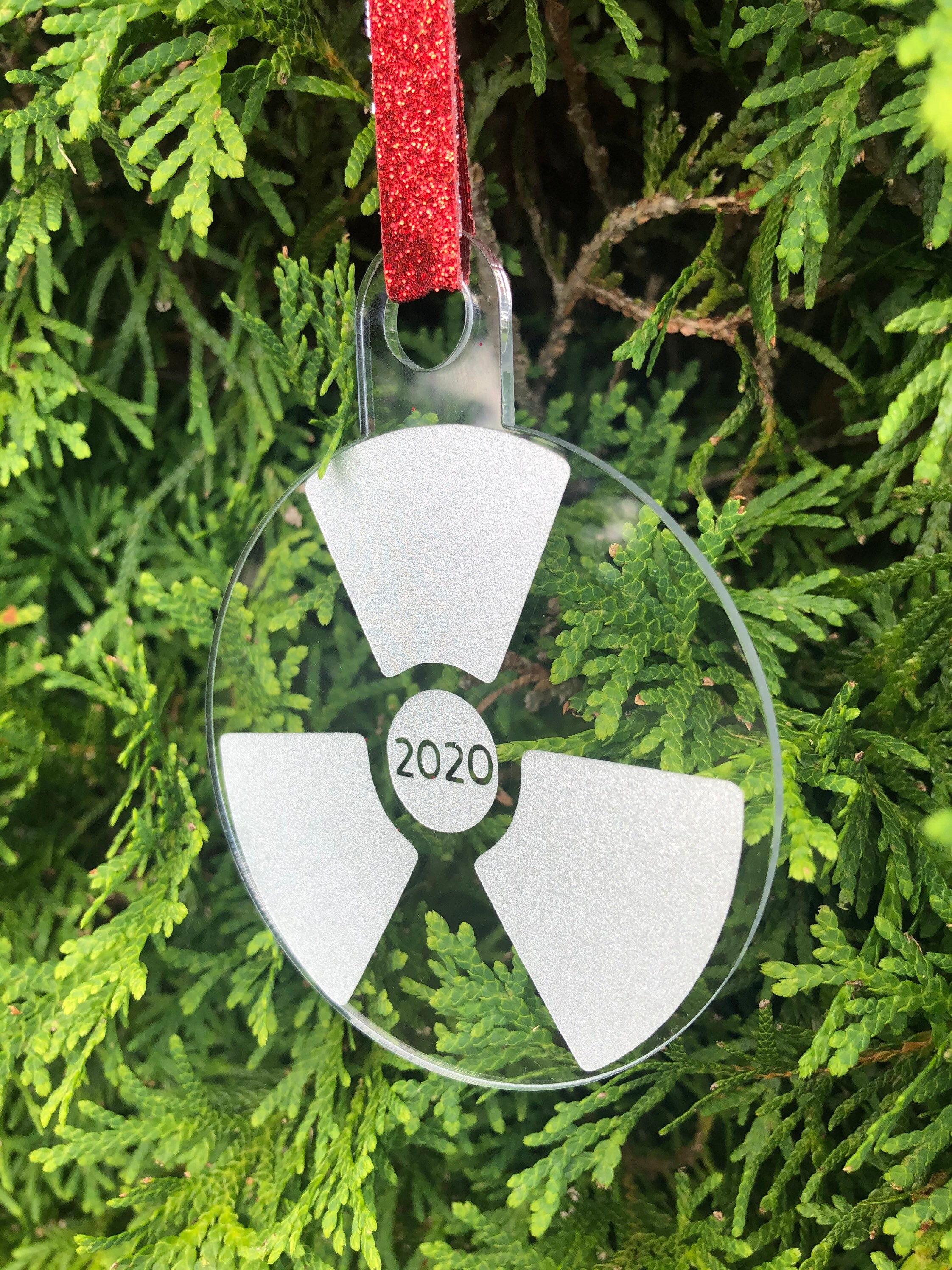 Radiology Christmas Ornament Radiation Symbol Ornament Etsy