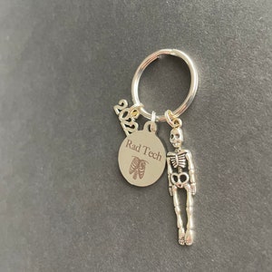 Rad Tech Graduation Gift, 2022, X-ray Tech Keychain, Radiology, Xray ...