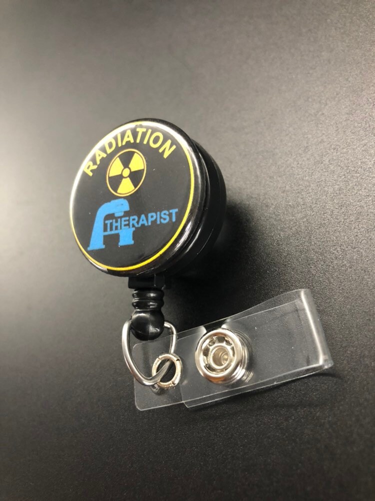 Radiation Therapist Retractable Badge Holder ID Badge | Etsy