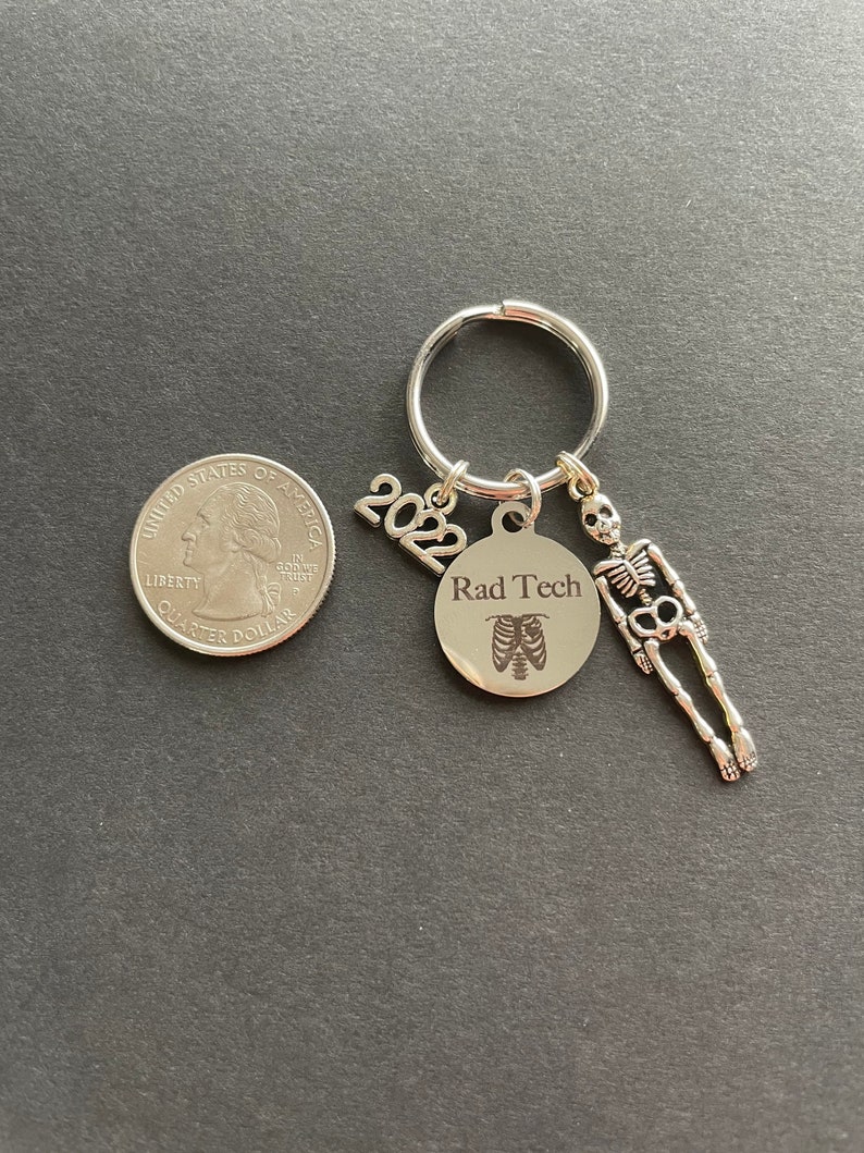 Rad Tech Graduation Gift 2022 X-ray Tech Keychain - Etsy