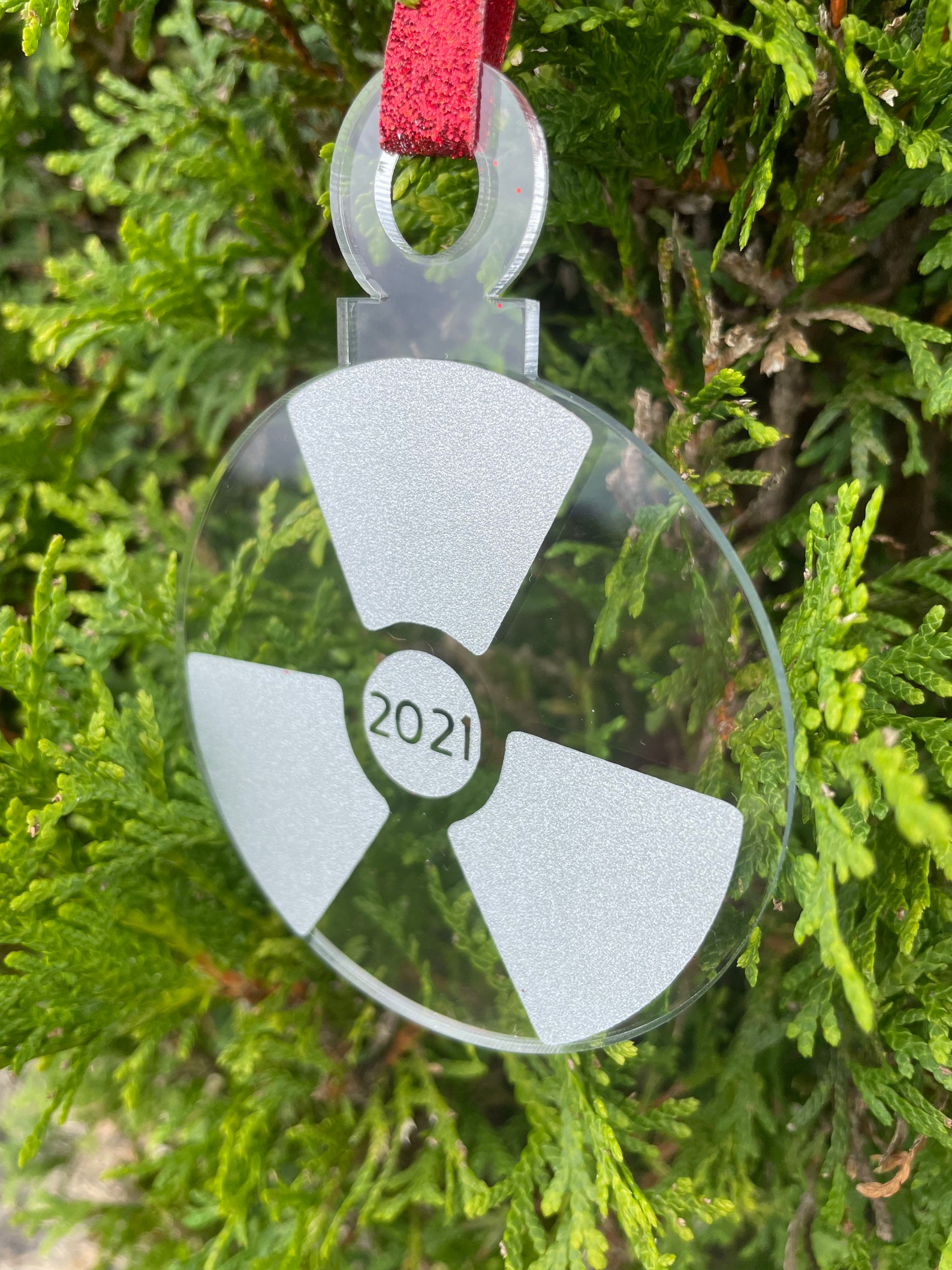 2022 Radiology Christmas Ornament Radiation Symbol Ornament Etsy