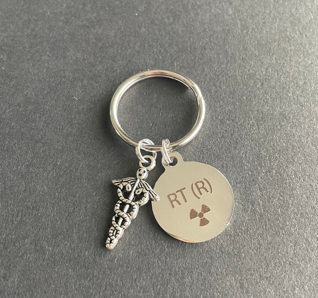 RT (R) Keychain, Radiologic Technologist, Radiology, Graduation ...