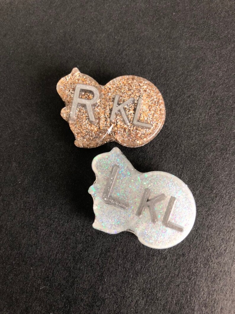 Cute Squirrel Xray Markers, With 2 Initials - Etsy