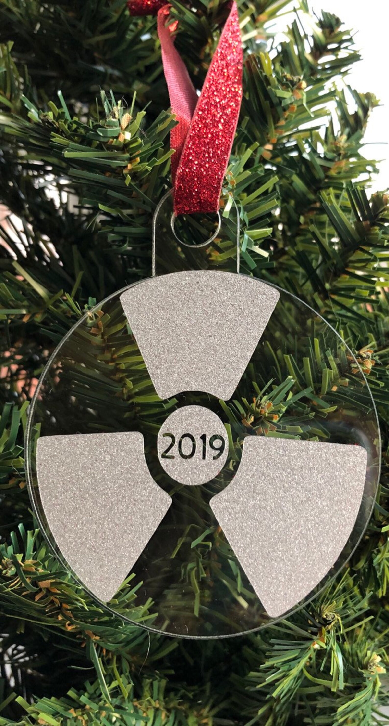 Radiology Christmas Ornament Radiation Symbol Ornament Etsy
