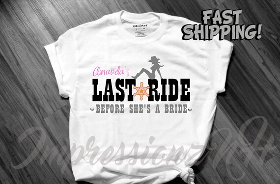 Bachelorette Shirts Cowgirl Theme Shirt 