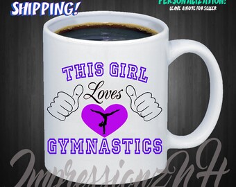 Gymnastics Mug - Gymnast gift - Gym teacher - gym teacher mug - gymnast teacher