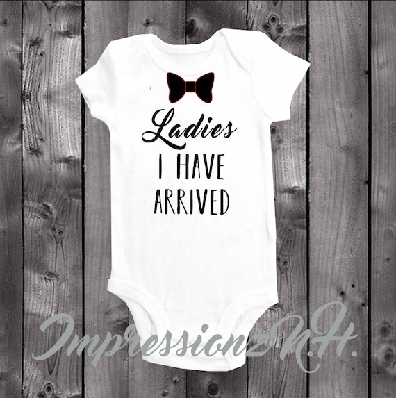 baby arrival onesie