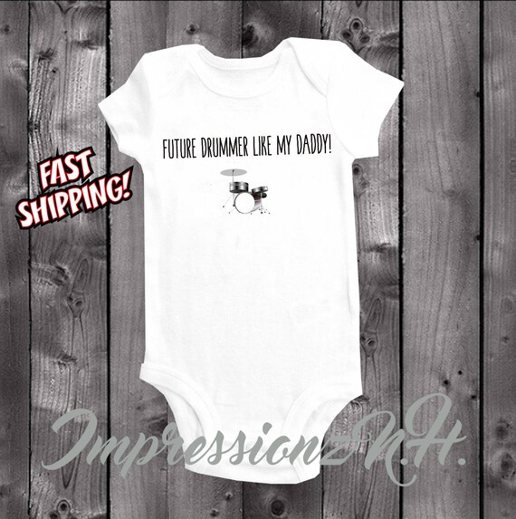 Band baby onesie cute baby onesie band baby bodysuit Etsy