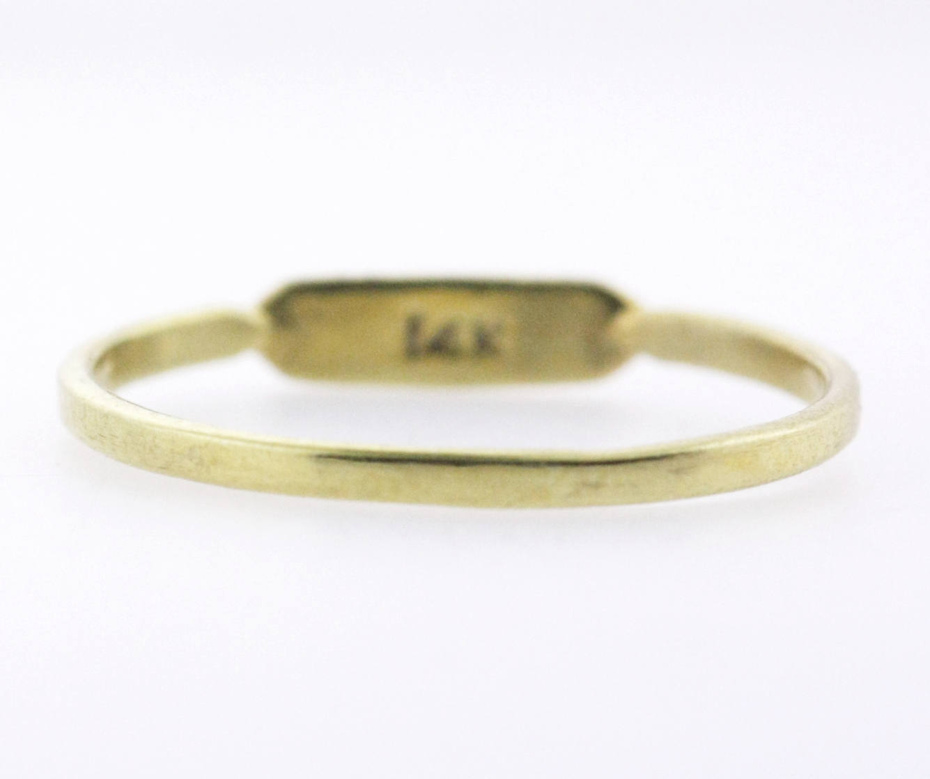 Personalized Yellow Gold Signet Ring With Important Date - Etsy