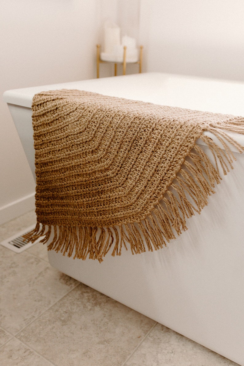 Crochet Mat Pattern Crochet Rug Pattern Crochet Half Circle Etsy Canada