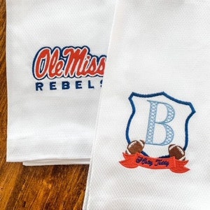 Mississippi Football Crest Tea Towel
