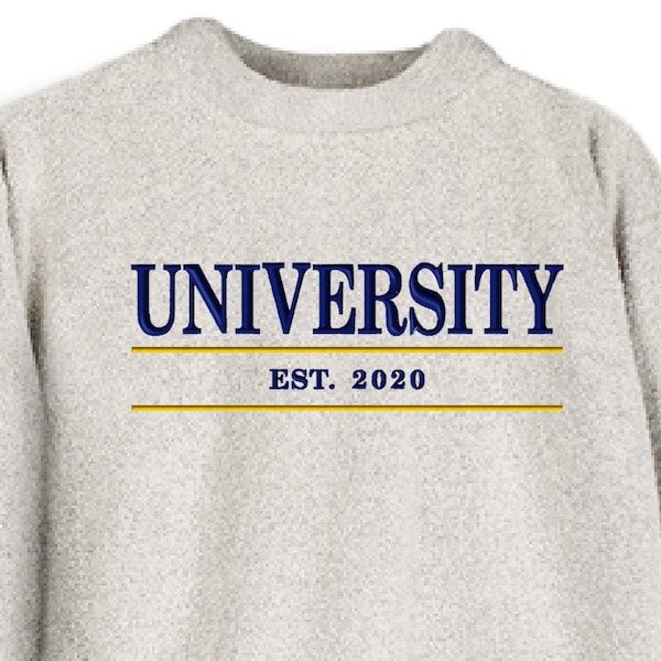 Custom Collegiate Woolly Threads