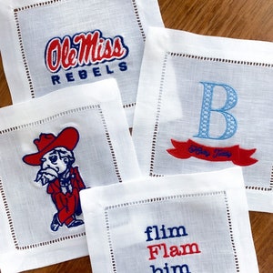 Hotty Toddy II - Ole Miss Spirit Cocktail Napkin Set