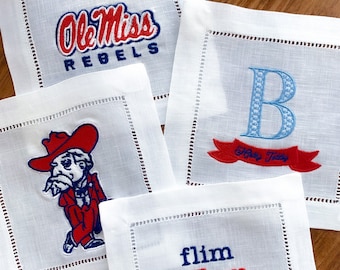 Hotty Toddy II - Ole Miss Spirit Cocktail Servettset
