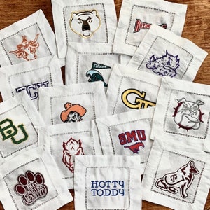 College / Football  Cocktail Napkins