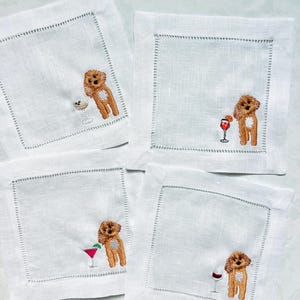 Den Tipsiga Hunden - Cavapoo Cocktailservetter