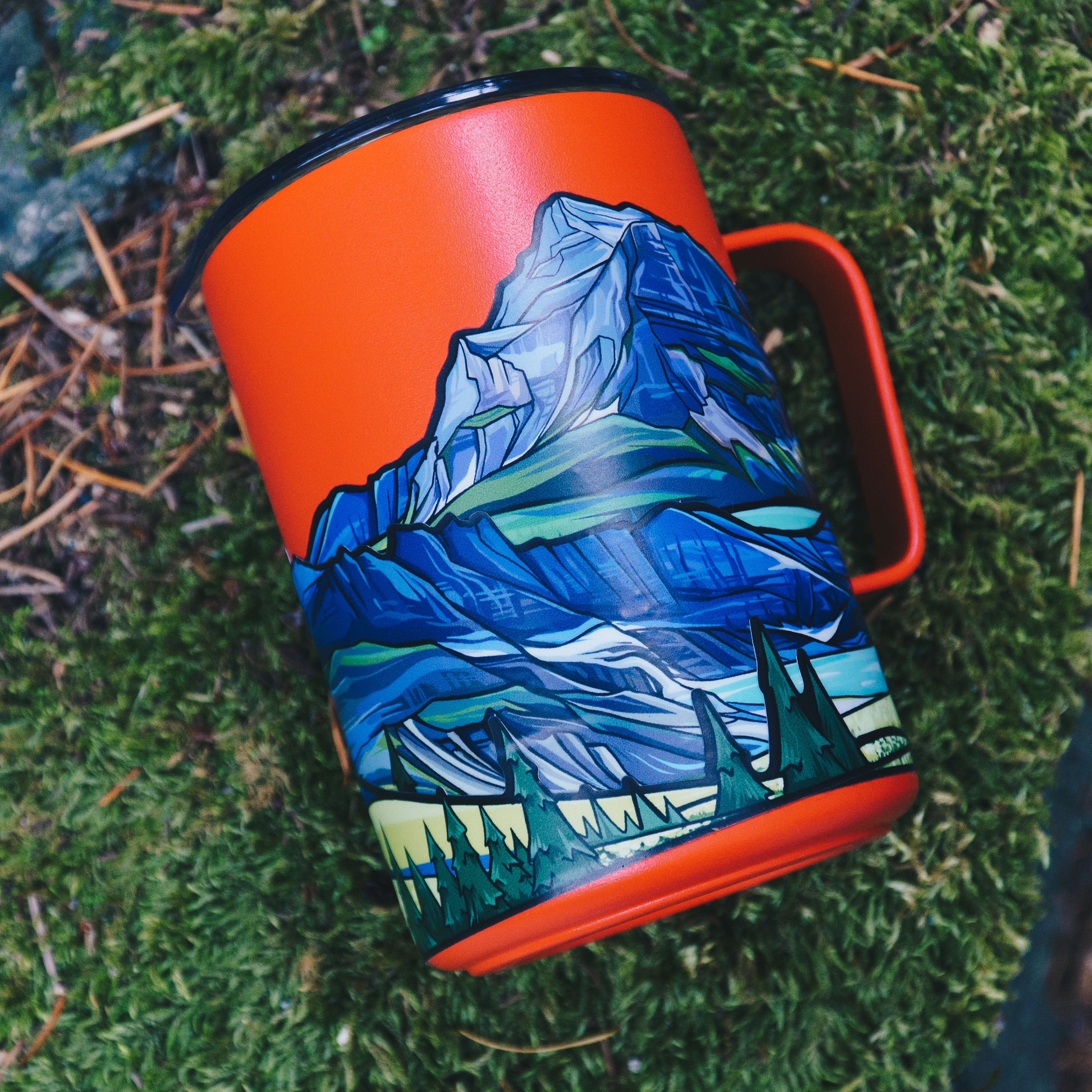 Mountains Hydro Flask - Glacier National Park Conservancy