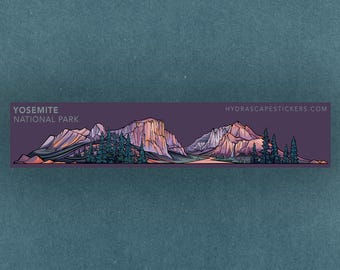 Yosemite National Park Miniscape Sticker