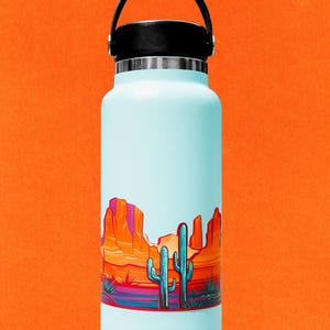 Desertscape Infinity Sticker