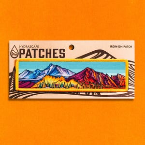 Rockies Iron-On Patch by Hydrascape Stickers