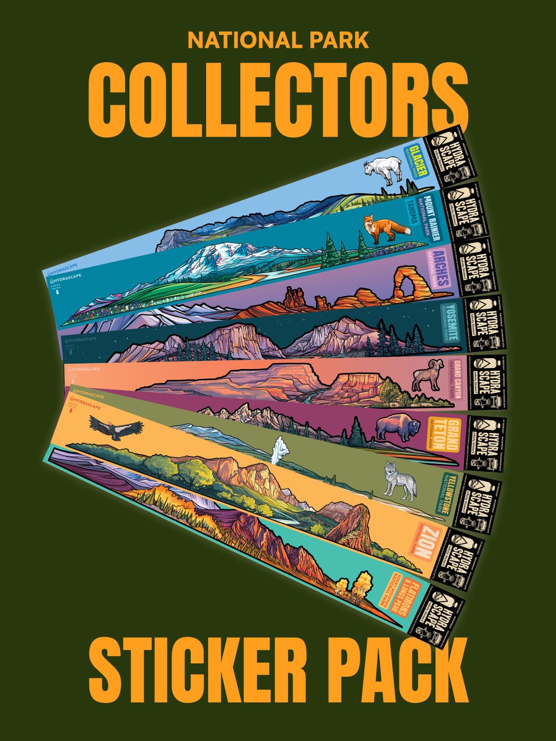 Sticker Pack National Parks Collectors - Etsy Canada