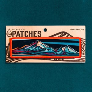 Cascades Iron-On Patch by Hydrascape Stickers