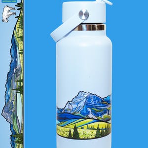 Sticker infini du parc national des Glaciers