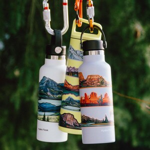 Mt Baker & Twin Sisters Miniscape Sticker image 7