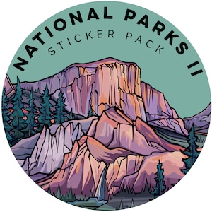 National Parks II Sticker Pack