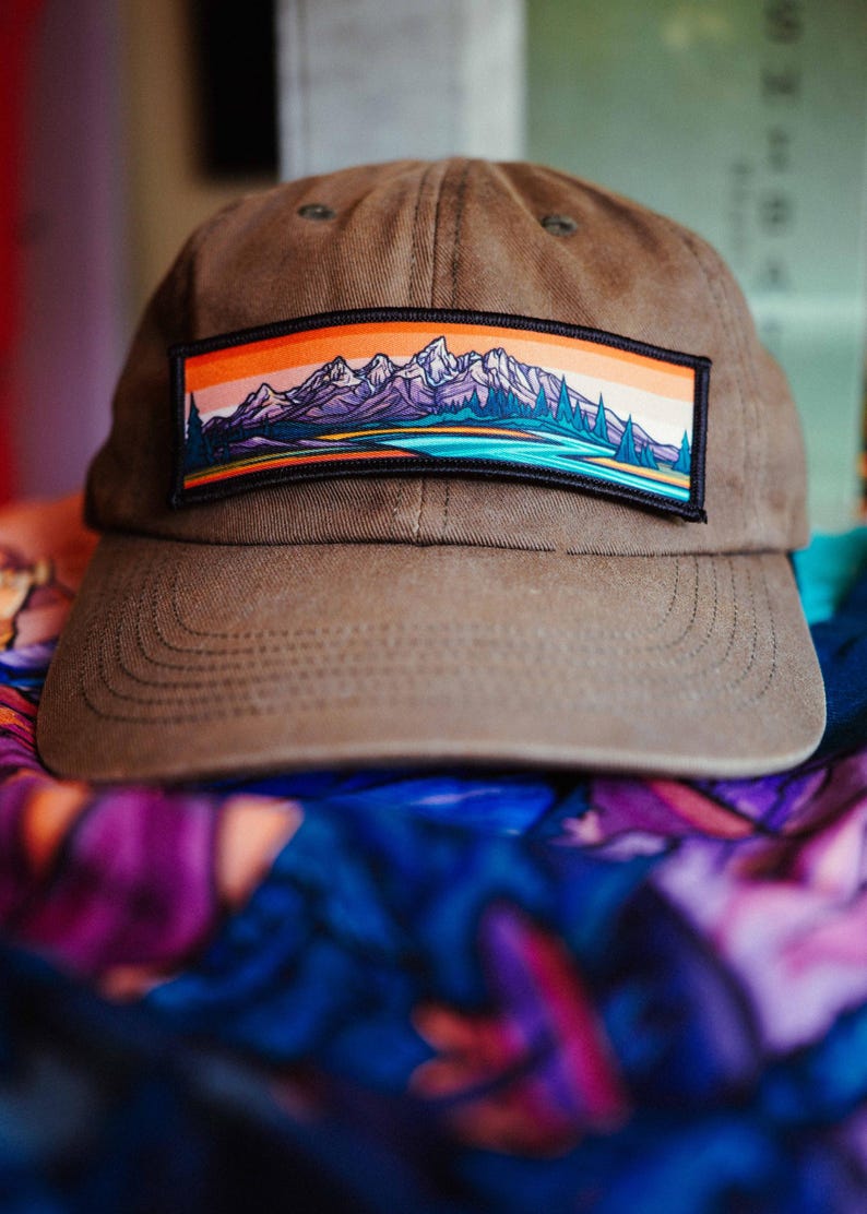 Grand Teton Iron-On Patch by Hydrascape Stickers image 4