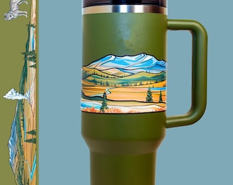 Pegatina del infinito de Yellowstone