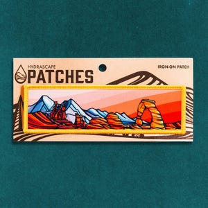 Arches Iron-On Patch by Hydrascape Stickers