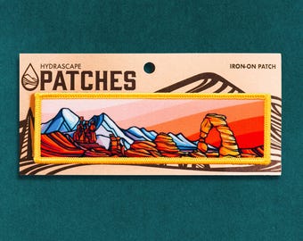 Arches Iron-On Patch by Hydrascape Stickers