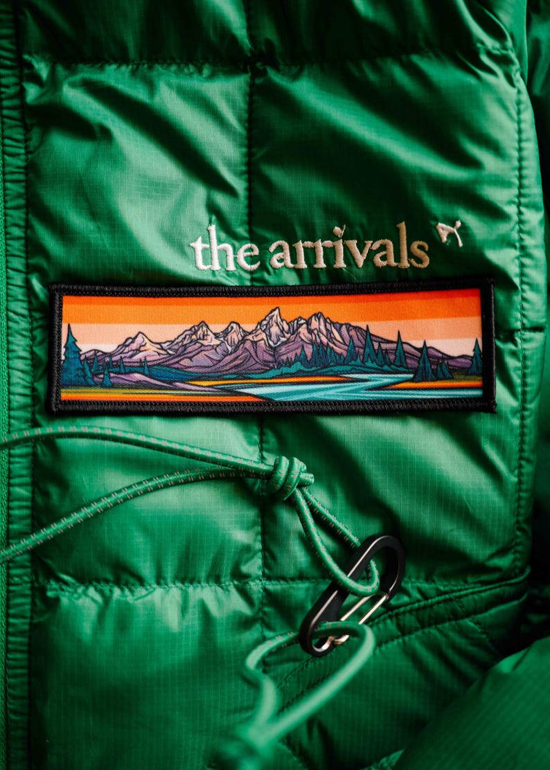 Grand Teton Iron-On Patch by Hydrascape Stickers image 6