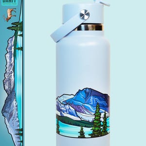 Banff Nationalpark Infinity Aufkleber