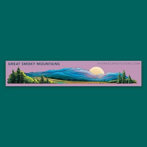 Sticker miniature du parc national des Great Smoky Mountains
