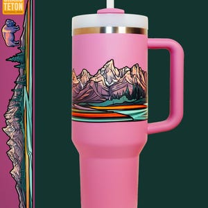 Oneindigheidssticker Grand Teton National Park