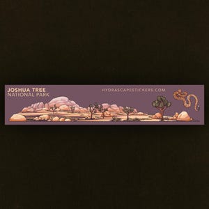 Joshua Tree National Park Miniscape Sticker