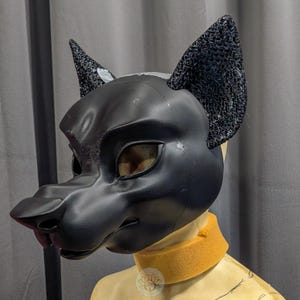 Medium - 3D Printed Fursuit Head Base - Canine